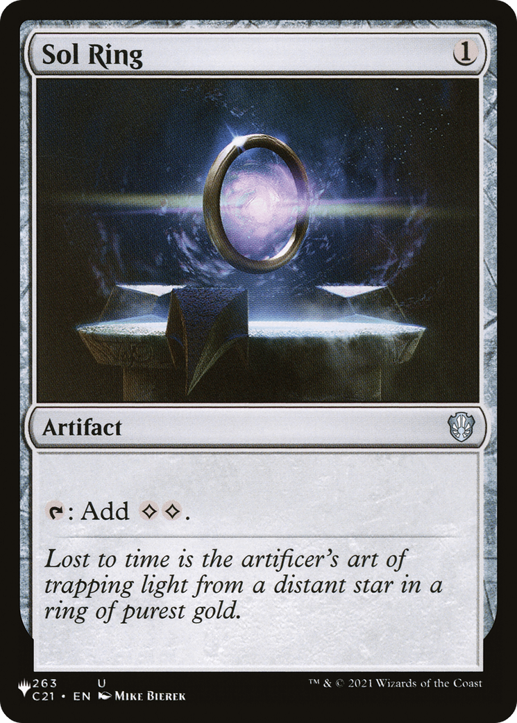 Sol Ring |  (C21-263) [The List]