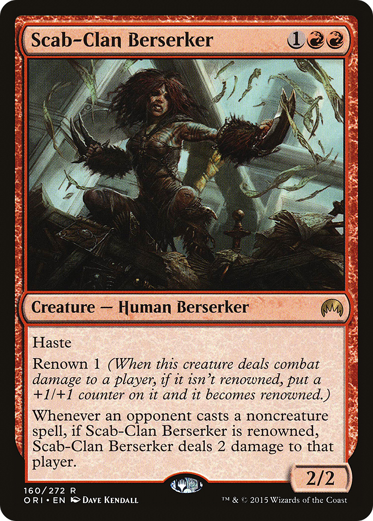 Scab-Clan Berserker [Magic Origins] Foil
