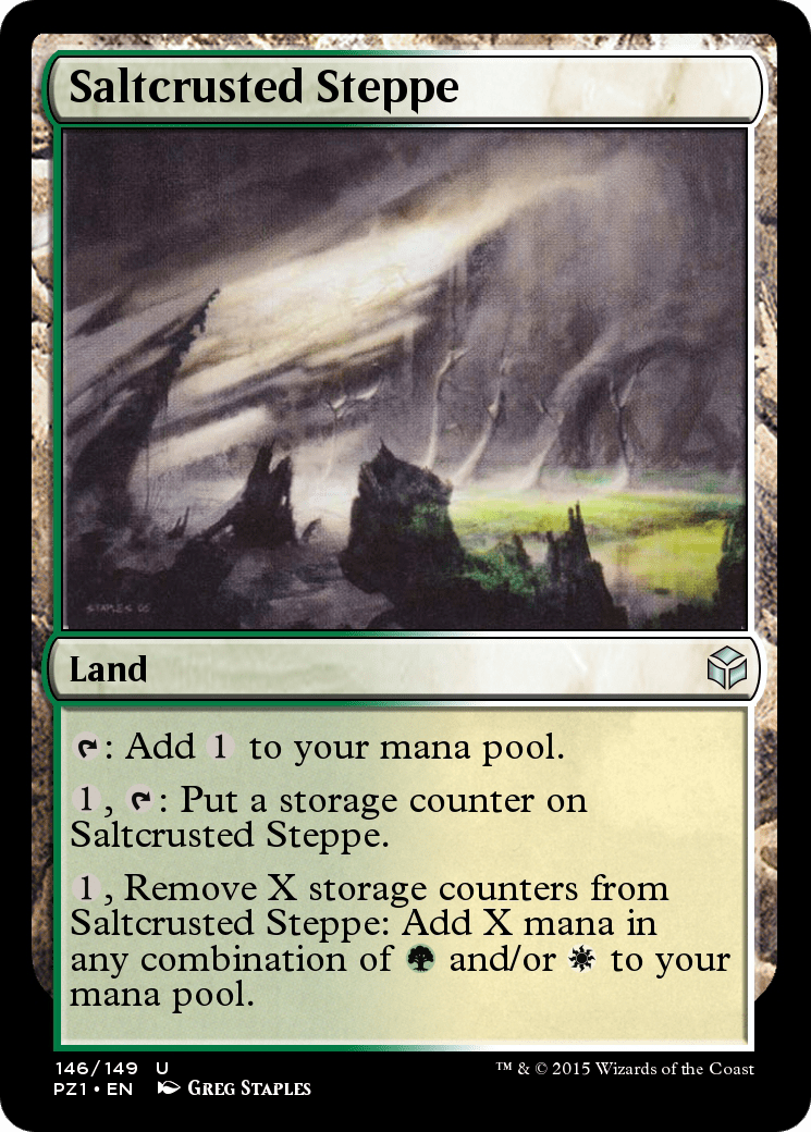 Saltcrusted Steppe (PZ1-146) - Legendary Cube Prize Pack