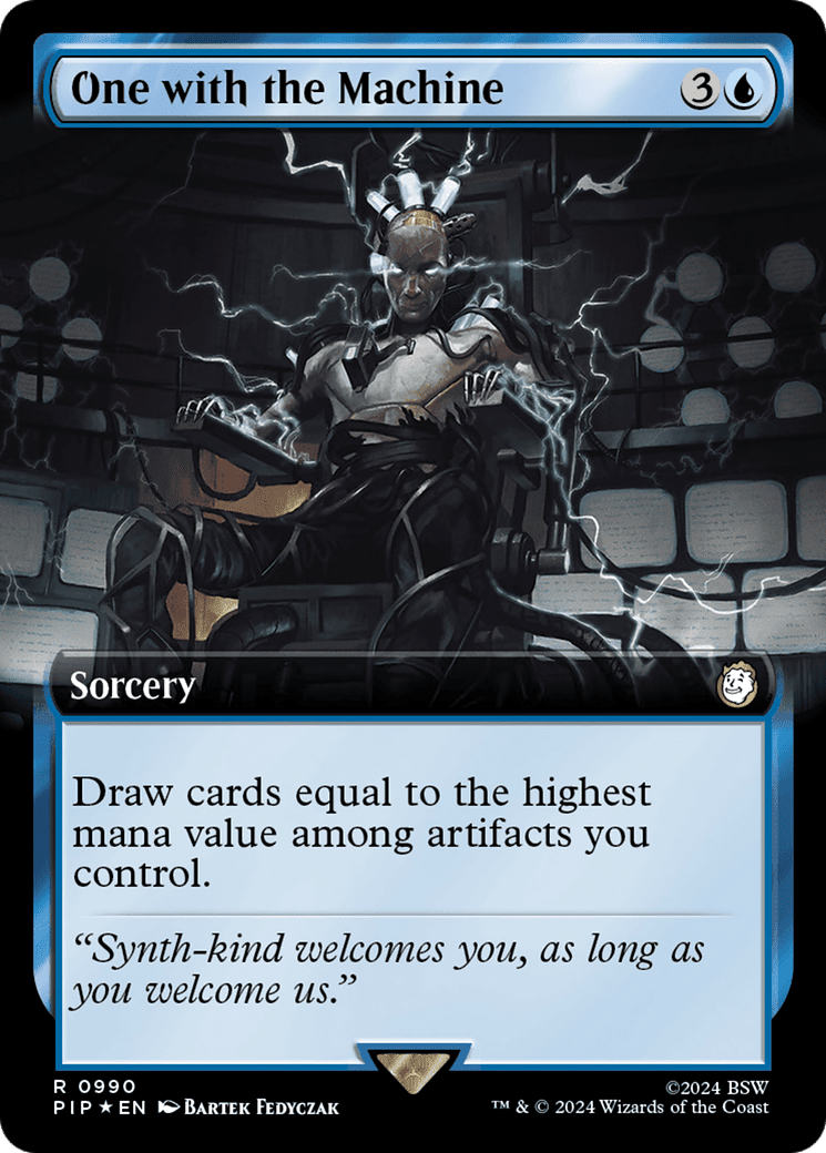 One with the Machine (Extended Art) (Surge Foil) [Fallout]