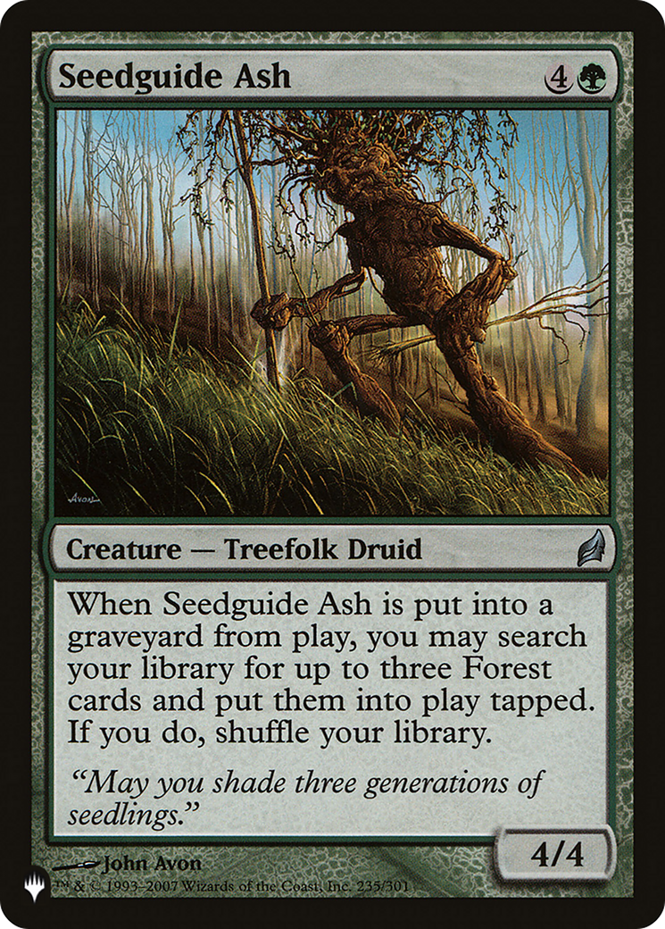 Seedguide Ash |  (LRW-235) [The List]