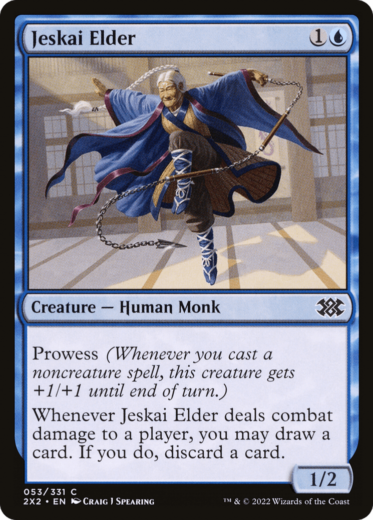 Jeskai Elder [Double Masters 2022] Foil