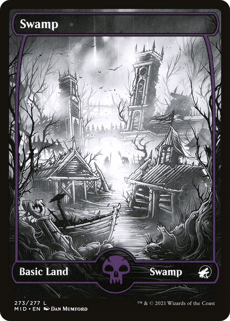 Swamp (273) [Innistrad: Midnight Hunt] Foil