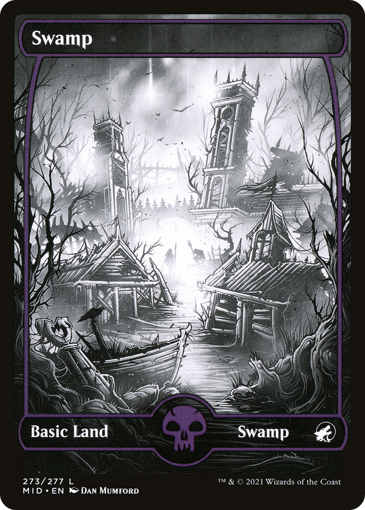 Swamp (273) [Innistrad: Midnight Hunt] Foil