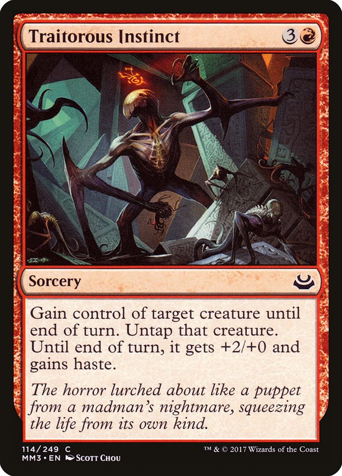 Traitorous Instinct 114/249 (Modern Masters 2017) 