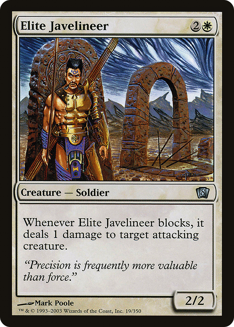 Elite Javelineer [Eighth Edition] Foil