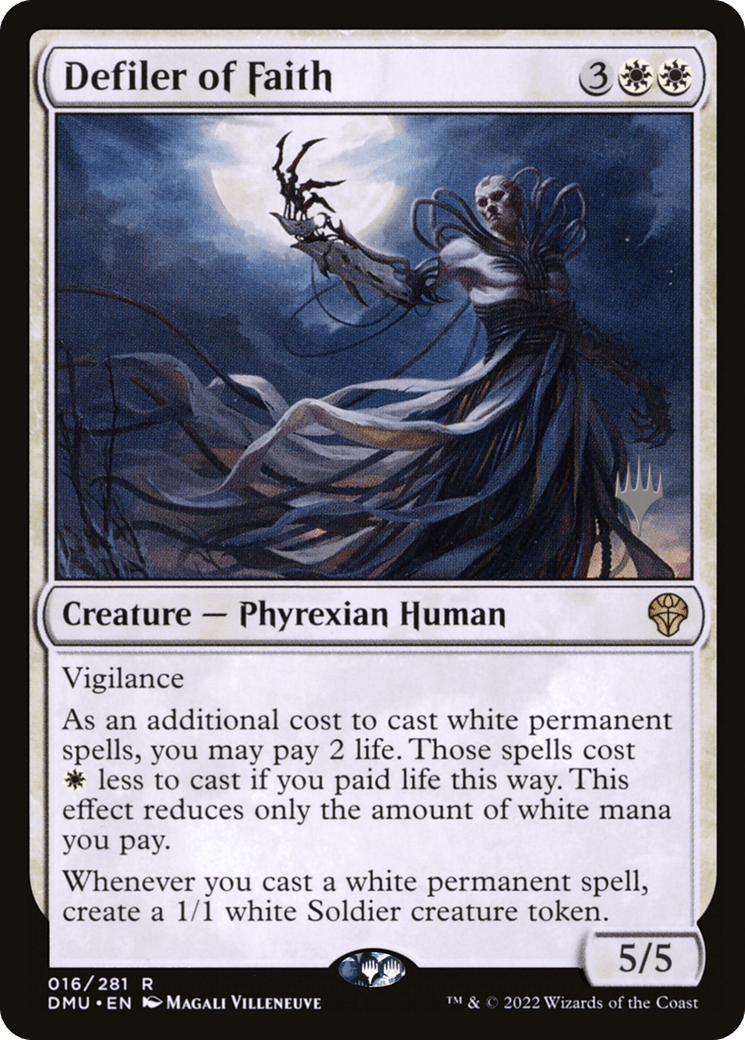 Defiler of Faith (Promo Pack) [Dominaria United Promos] Foil