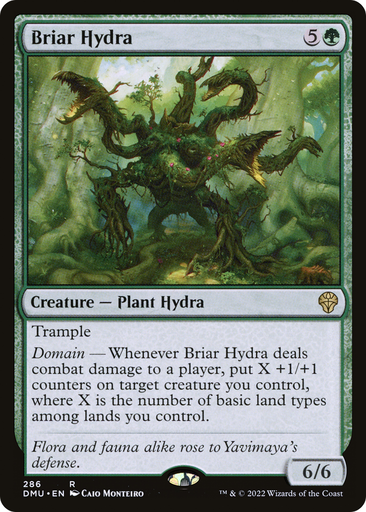 Briar Hydra [Dominaria United] Foil