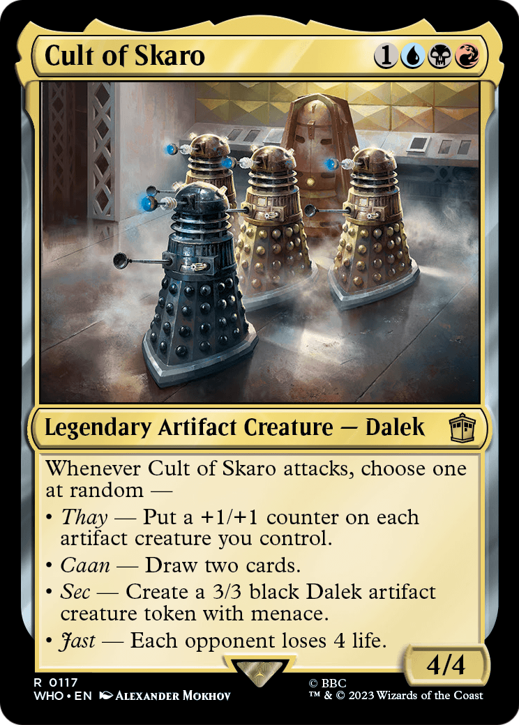 Cult of Skaro [Doctor Who] Foil