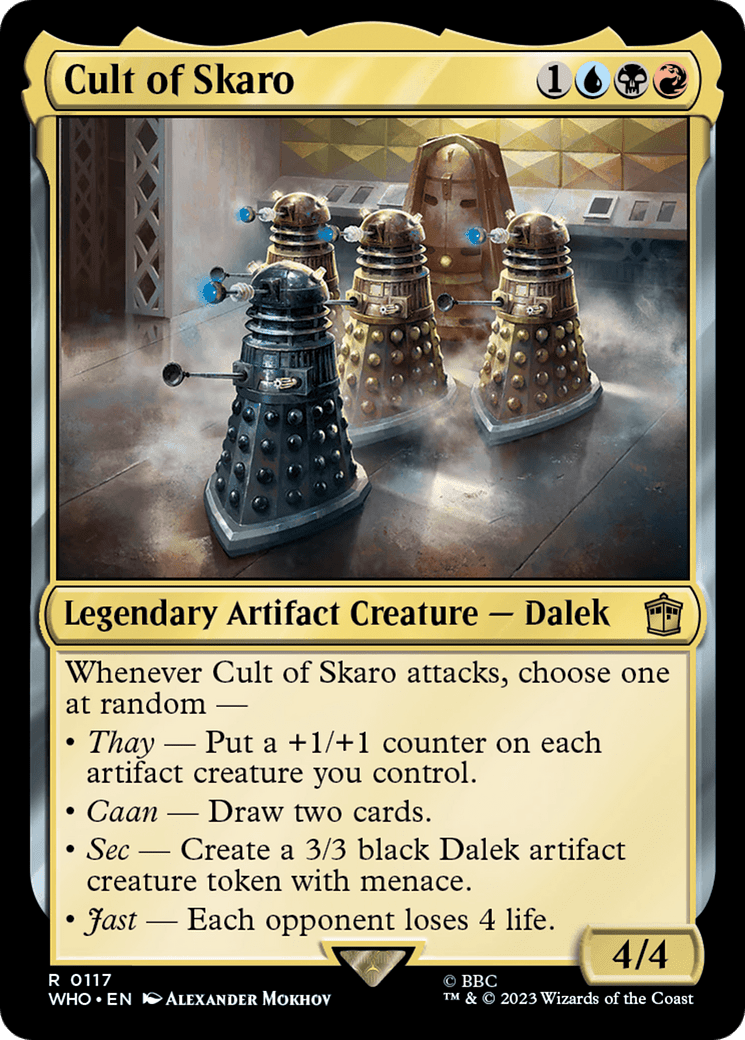 Cult of Skaro [Doctor Who] Foil