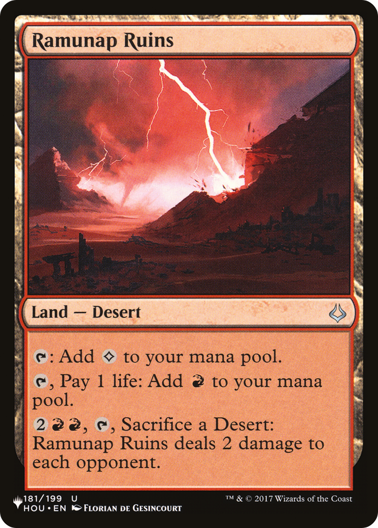 Ramunap Ruins |  (HOU-181) [The List]