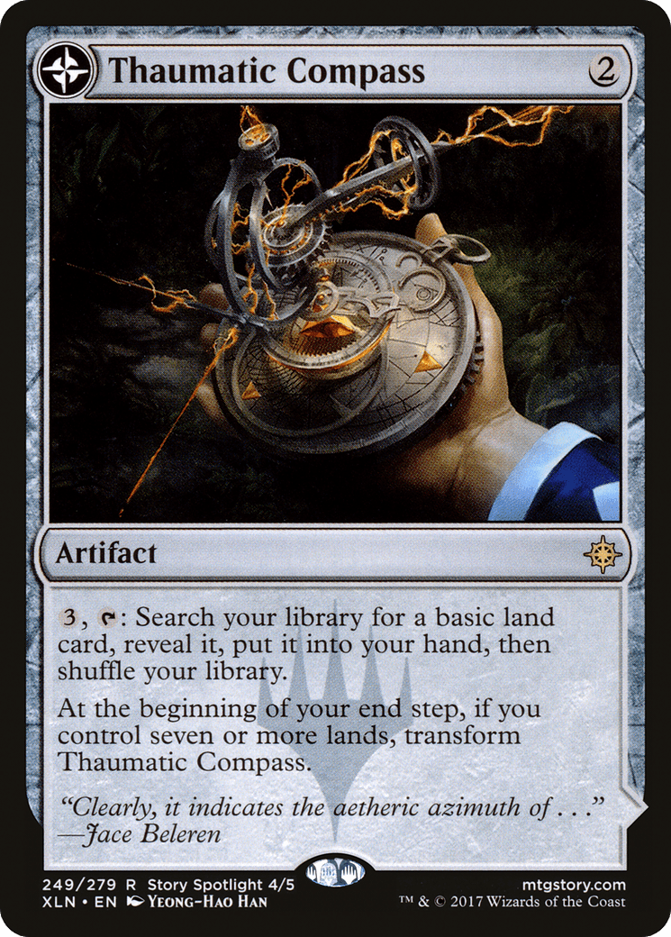 Thaumatic Compass // Spires of Orazca [Ixalan] Foil