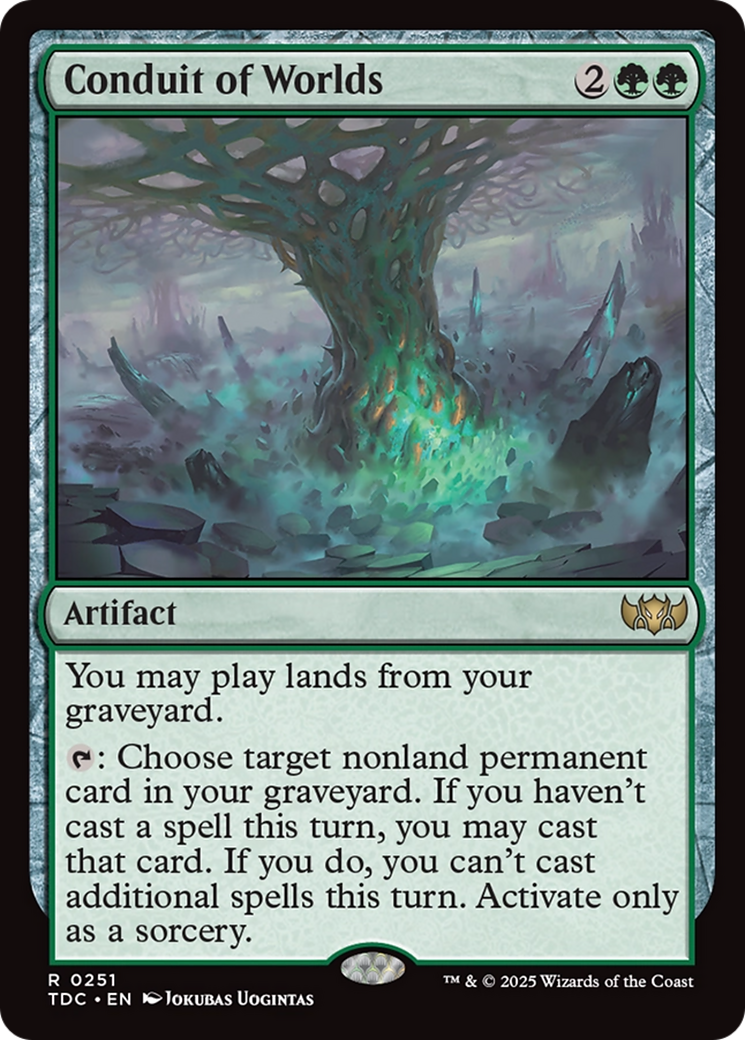 Conduit of Worlds (251) [Commander: Tarkir: Dragonstorm]