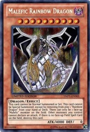 Malefic Rainbow Dragon [YMP1-EN005] Secret Rare