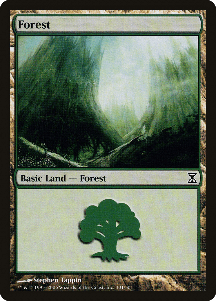 Forest (301) [Time Spiral] Foil