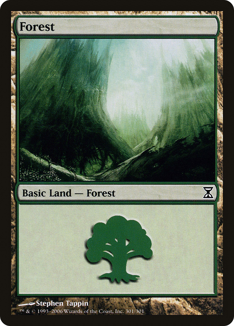 Forest (301) [Time Spiral] Foil