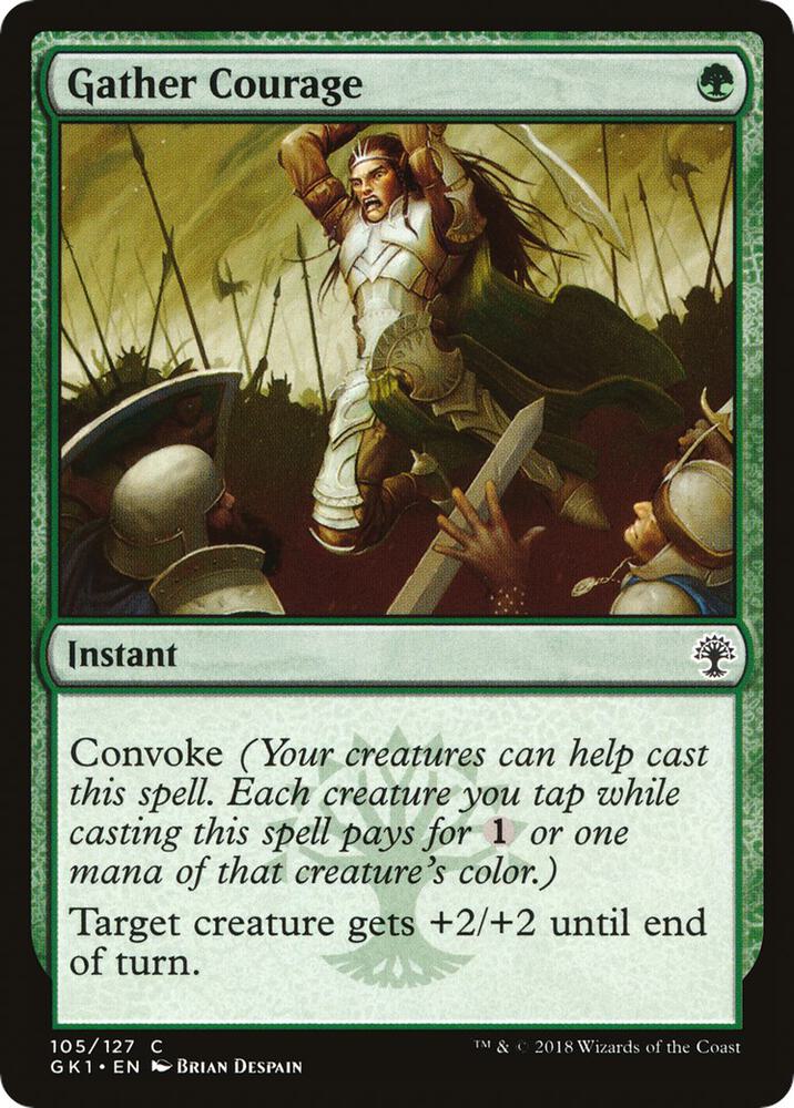 Gather Courage 105/127 (Guilds of Ravnica: Guild Kits) 
