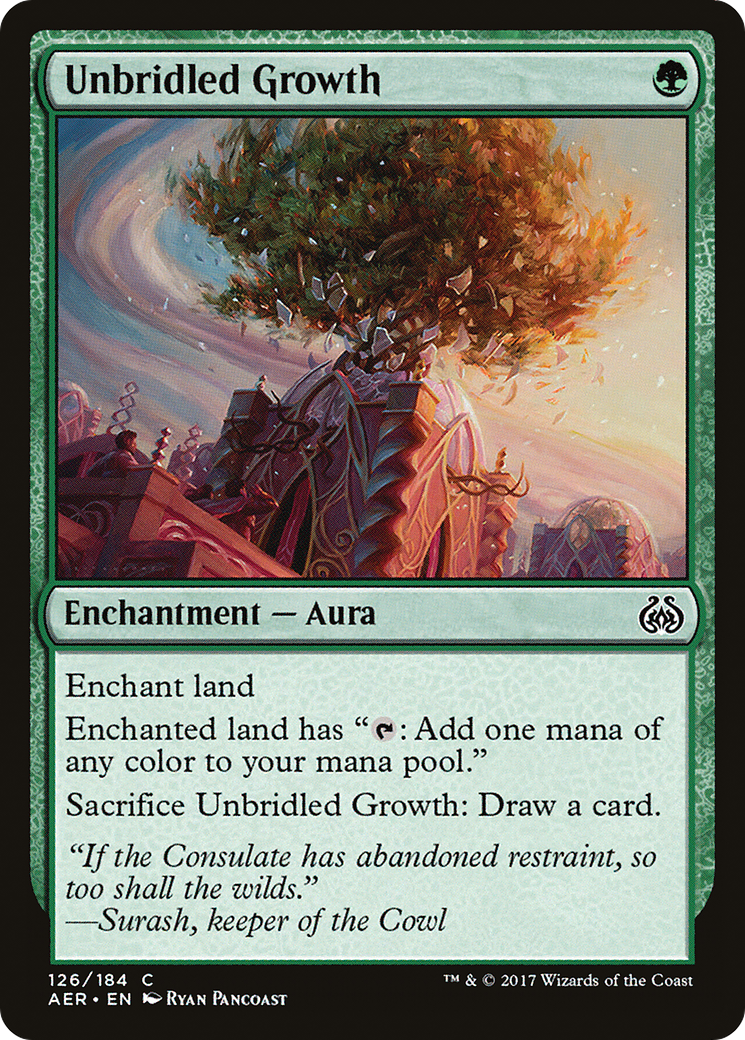 Unbridled Growth [Aether Revolt] Foil