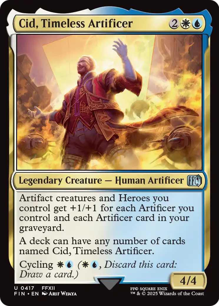 Cid, Timeless Artificer (0417) (417) [FINAL FANTASY]