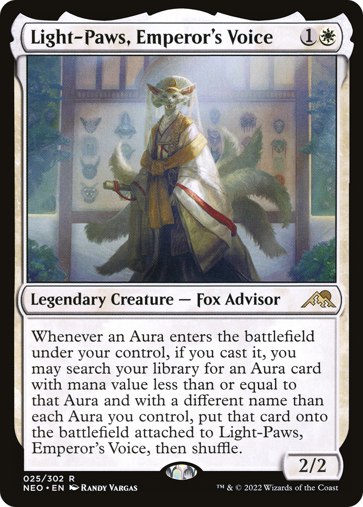 Light-Paws, Emperor's Voice [Kamigawa: Neon Dynasty] Foil