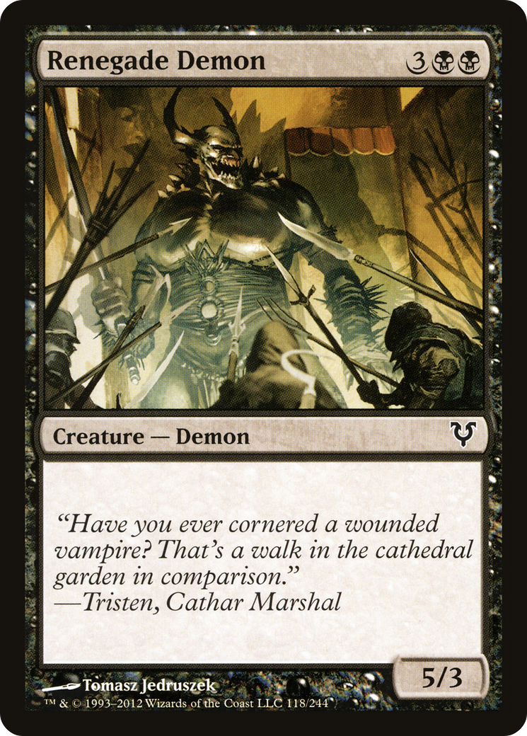 Renegade Demon [Avacyn Restored] Foil
