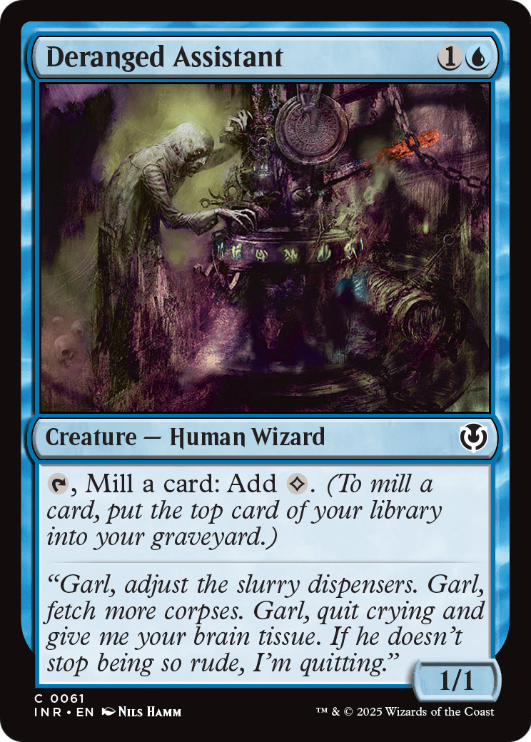 Deranged Assistant (-061) [Innistrad Remastered]