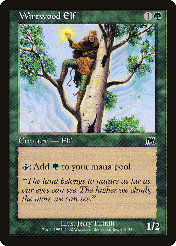 Wirewood Elf 301/350 (Onslaught) 