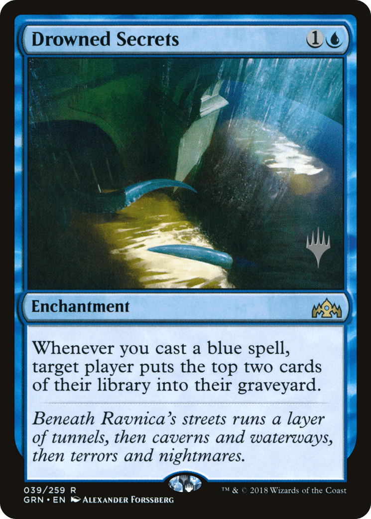 Drowned Secrets (Promo Pack) [Guilds of Ravnica Promos] Foil