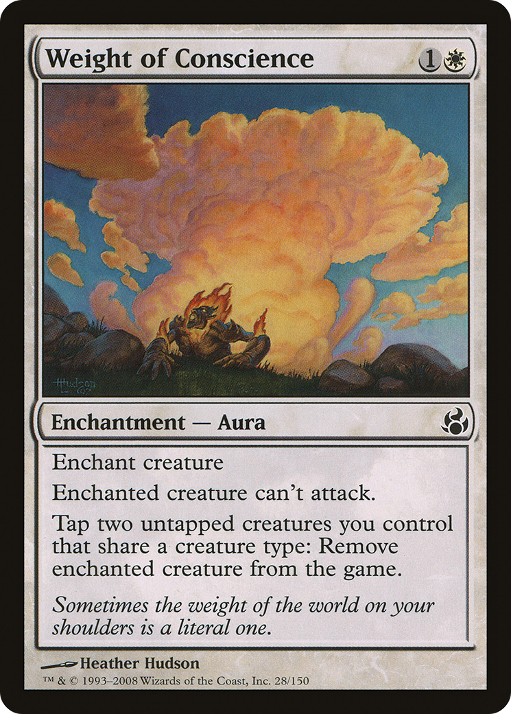 Weight of Conscience [Morningtide] Foil