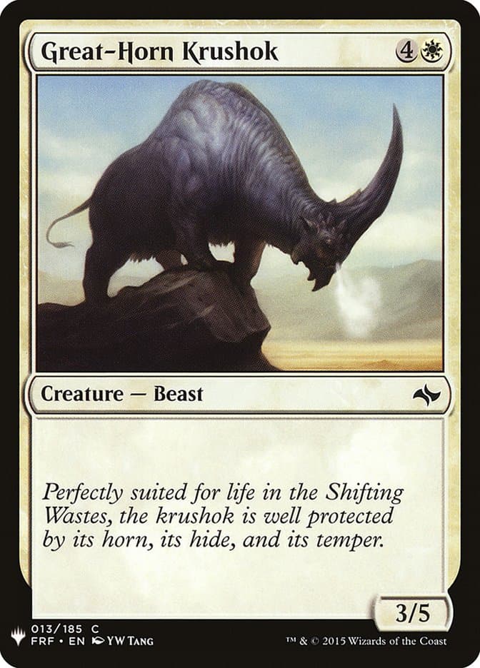 Great-Horn Krushok |  (FRF-13) [The List]