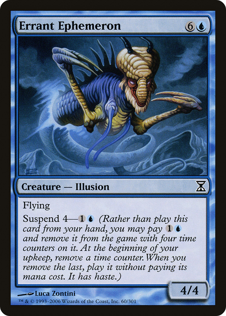 Errant Ephemeron [Time Spiral] Foil