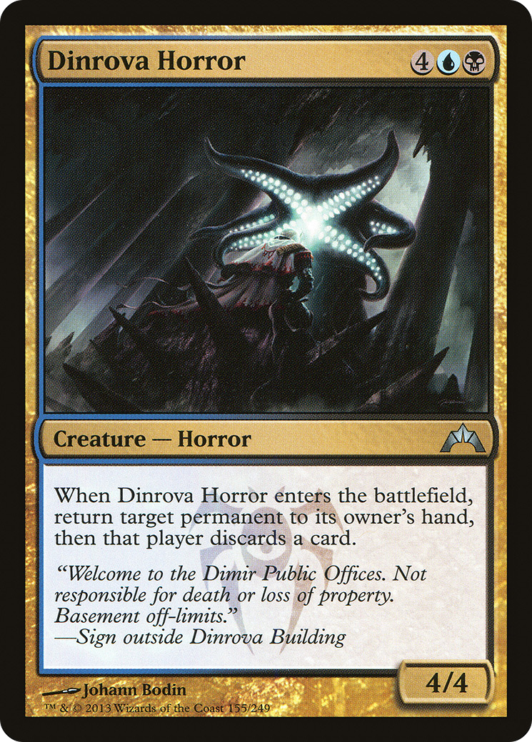 Dinrova Horror [Gatecrash] Foil