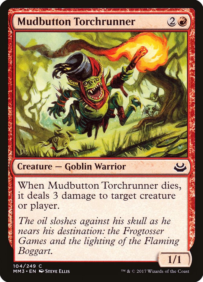 Mudbutton Torchrunner 104/249 (Modern Masters 2017)  - Foil