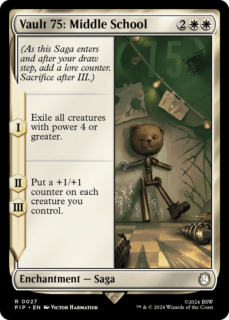 Vault 75: Middle School [Fallout] Foil