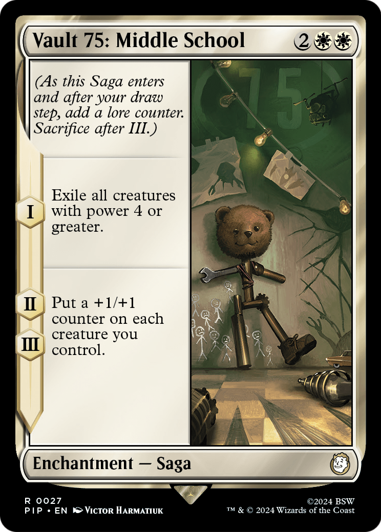 Vault 75: Middle School [Fallout] Foil