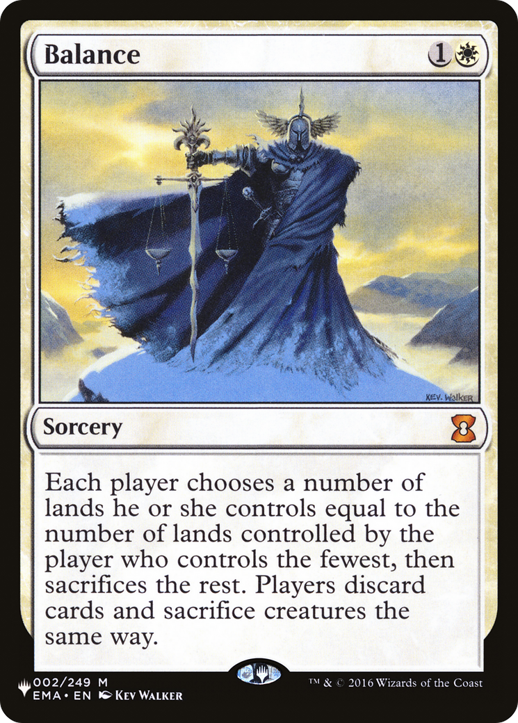 Balance |  (EMA-2) [The List]