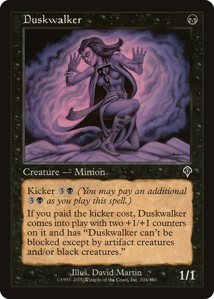 Duskwalker [Invasion] Foil