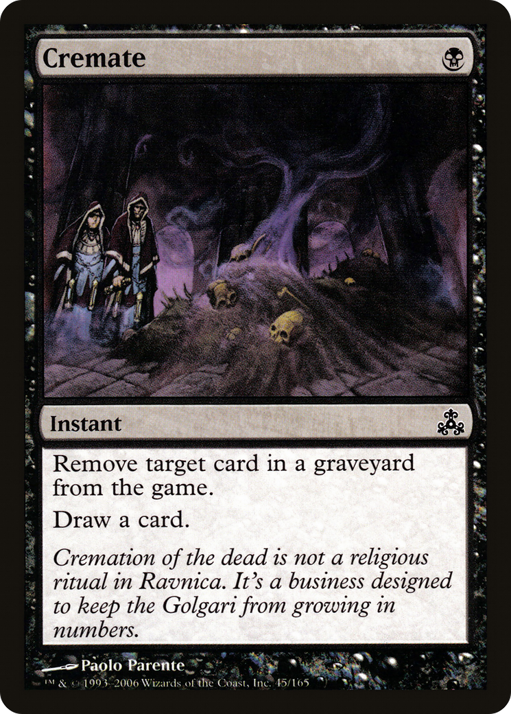 Cremate [Guildpact] Foil