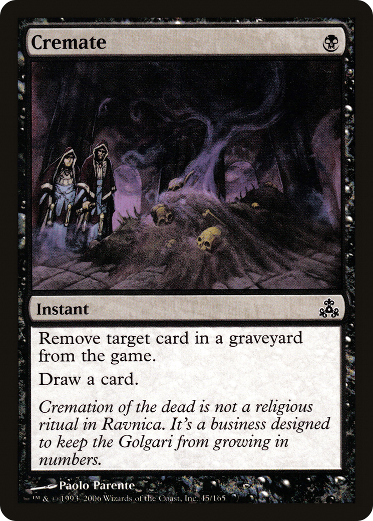 Cremate [Guildpact] Foil