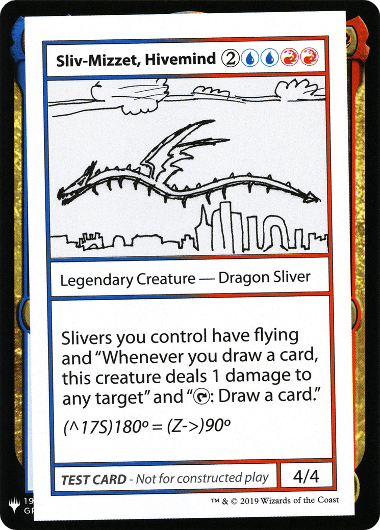 Sliv-Mizzet, Hivemind [Mystery Booster Playtest Cards]