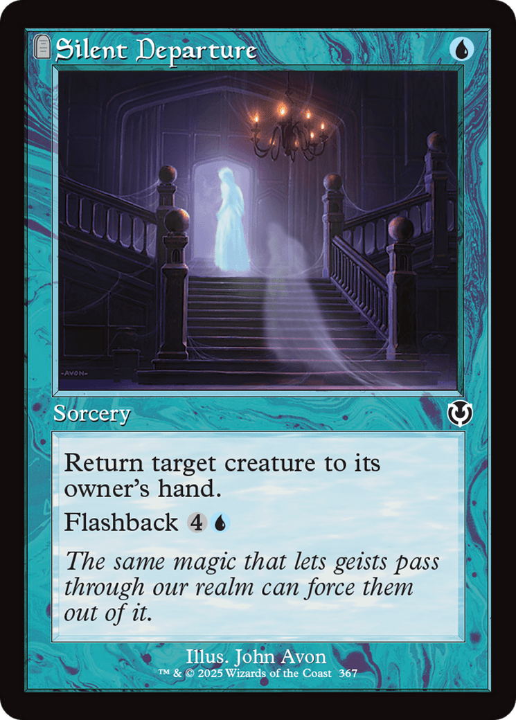 Silent Departure (Retro Frame) (-367) [Innistrad Remastered]  Foil