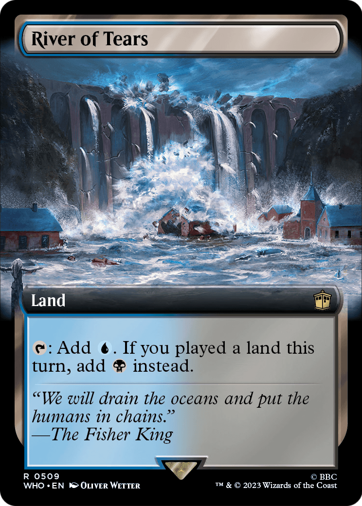River of Tears (Extended Art) [Doctor Who] Foil