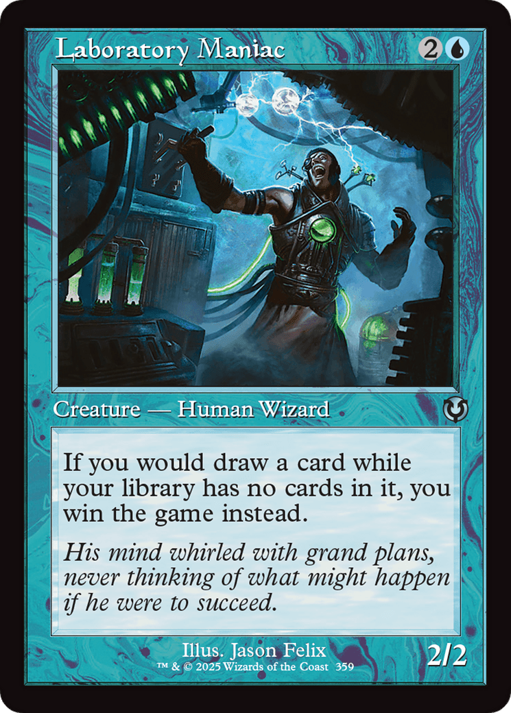 Laboratory Maniac (Retro Frame) (-359) [Innistrad Remastered]