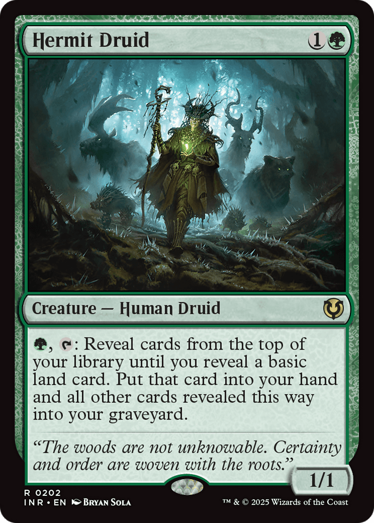 Hermit Druid (-202) [Innistrad Remastered]  Foil
