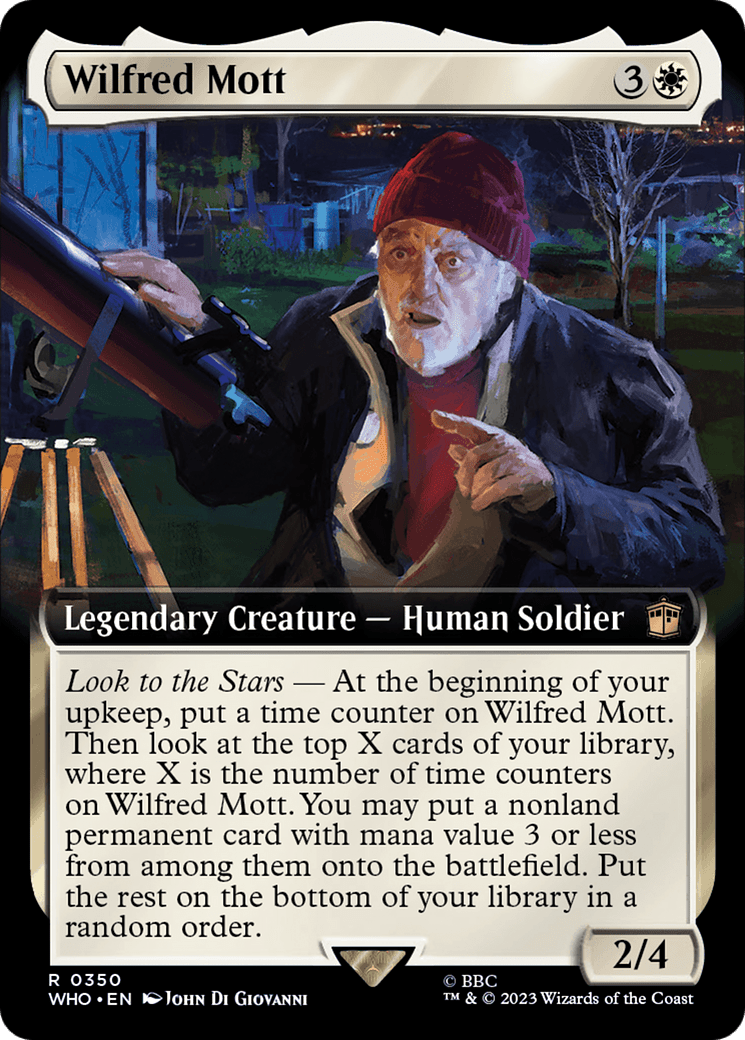 Wilfred Mott (Extended Art) [Doctor Who] Foil