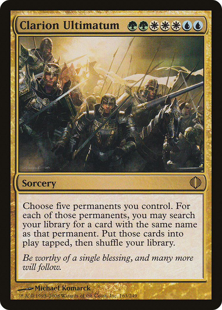Clarion Ultimatum [Shards of Alara] Foil