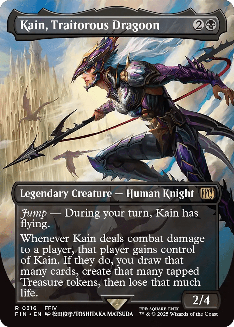 Kain, Traitorous Dragoon (Borderless) (316) [FINAL FANTASY]