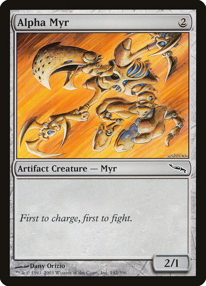 Alpha Myr 142/306 (Mirrodin) 