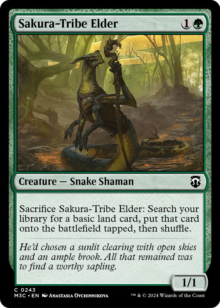 Sakura-Tribe Elder (M3C-243) - Modern Horizons 3 Commander Foil
