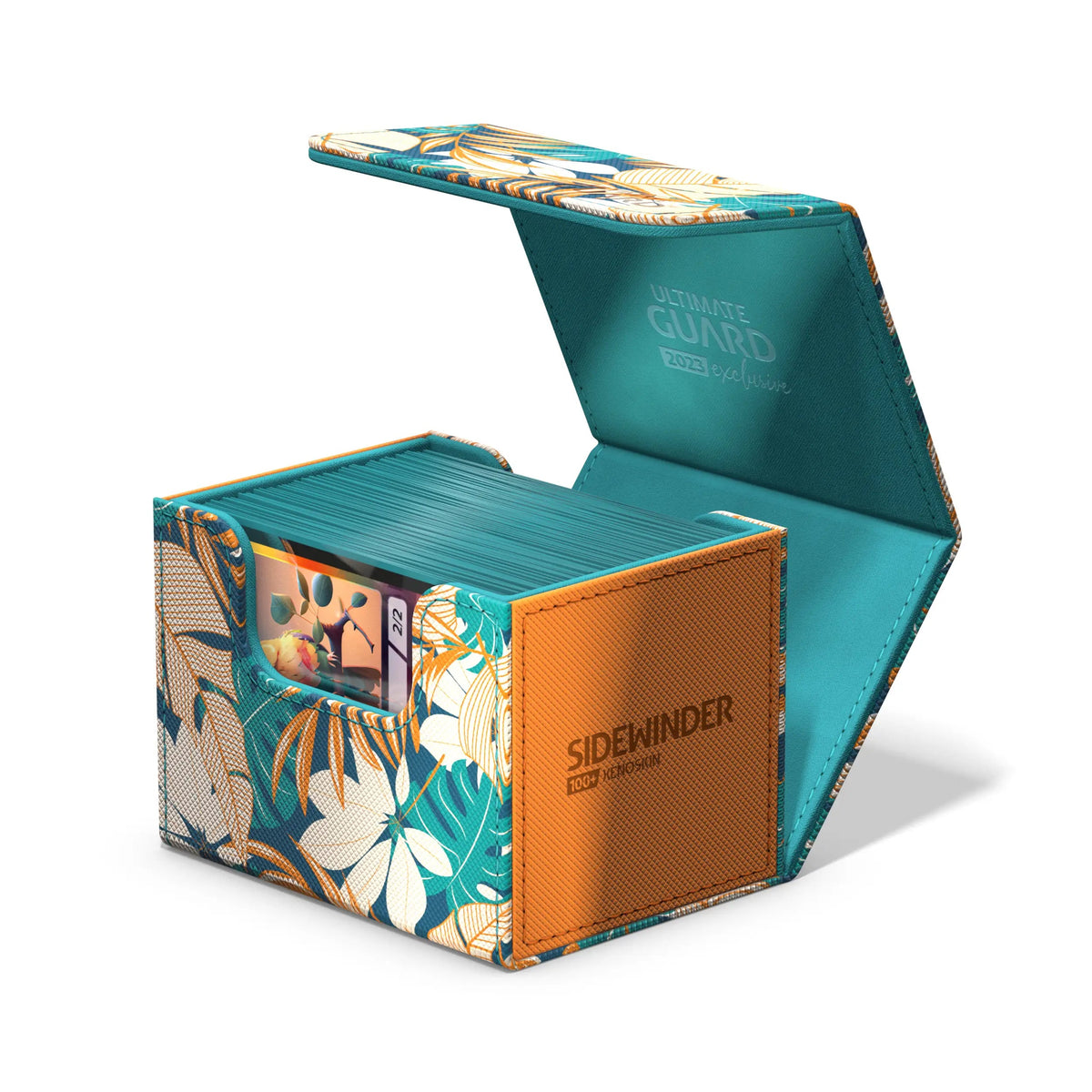 Ultimate Guard | Sidewinder 100+ | 2023 Exclusive: Floral Places | Canary Orange